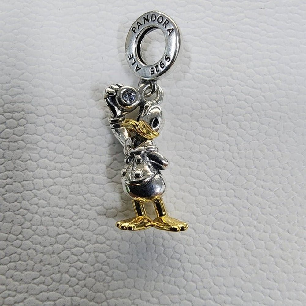 Pandora 100th Anniversary Donald Duck Dangle Charm